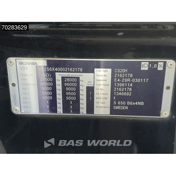 2019 Scania S650-42510943