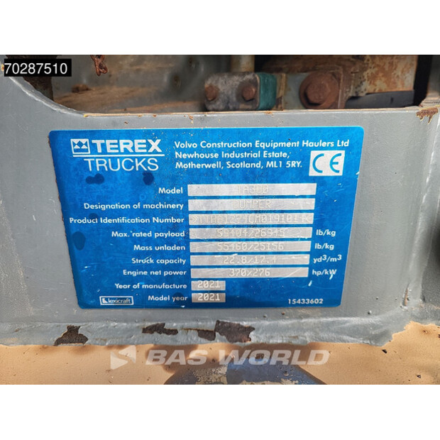 2021 Terex TA300-42512291
