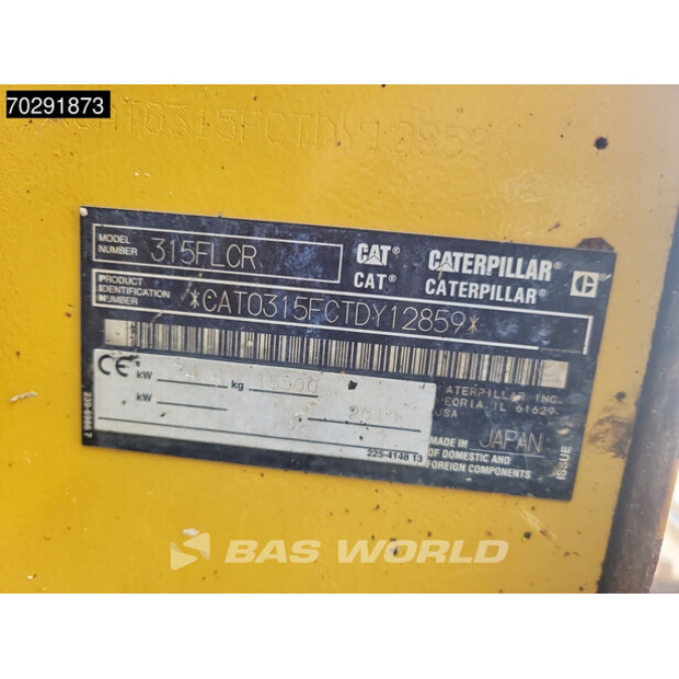 2019 Caterpillar 315FL-42514402