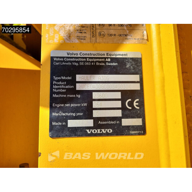 2019 فولفو A30G-42515119
