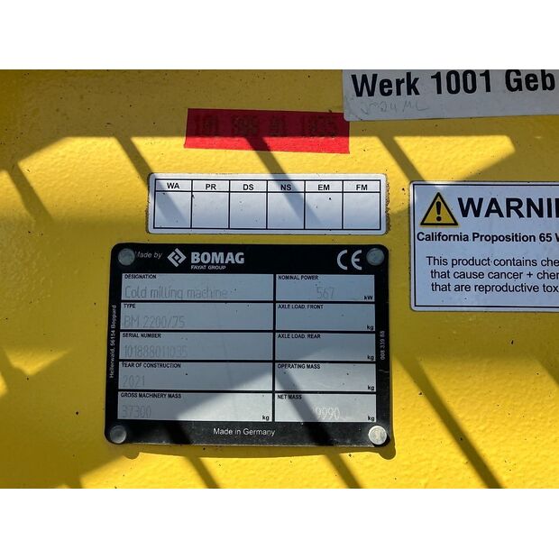 BOMAG BM2200/75-42539105