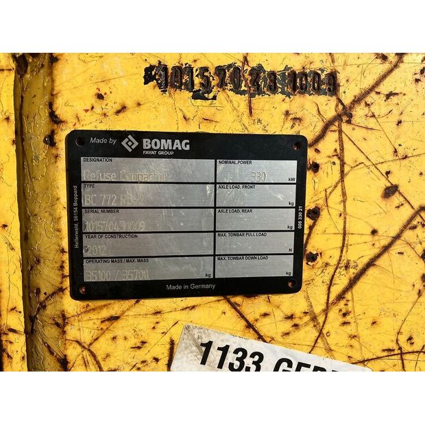 BOMAG BC 772 RB-2-42539296