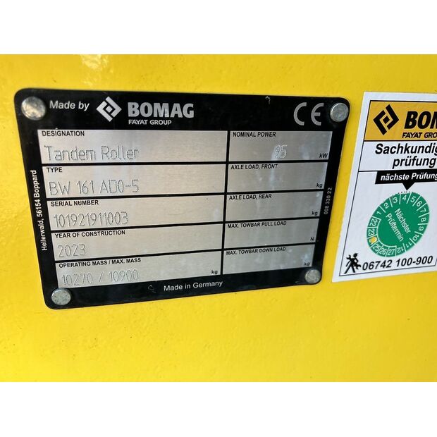 BOMAG BW 161 ADO-5-42539804