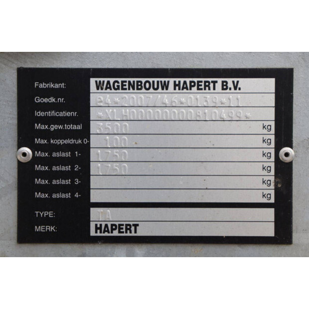 2018 Hapert AL-42540921