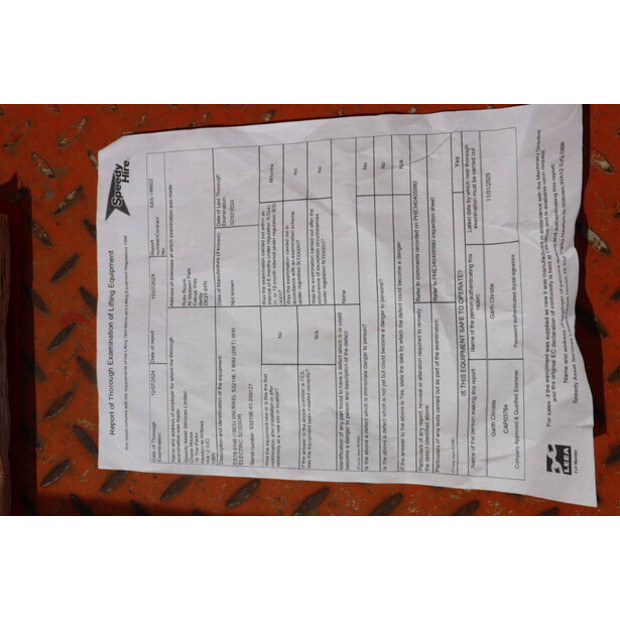 2016 Snorkel S3219E-42541305