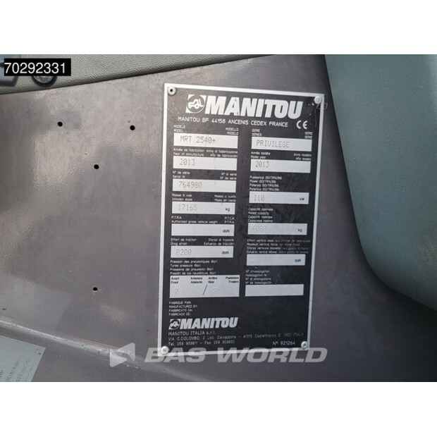 2013 مانيتو MRT2540-42541623