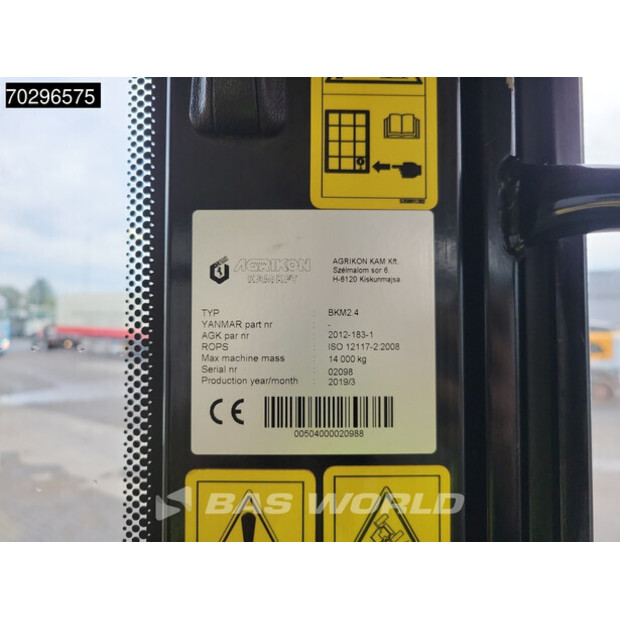 2019 YANMAR SV120-42542234