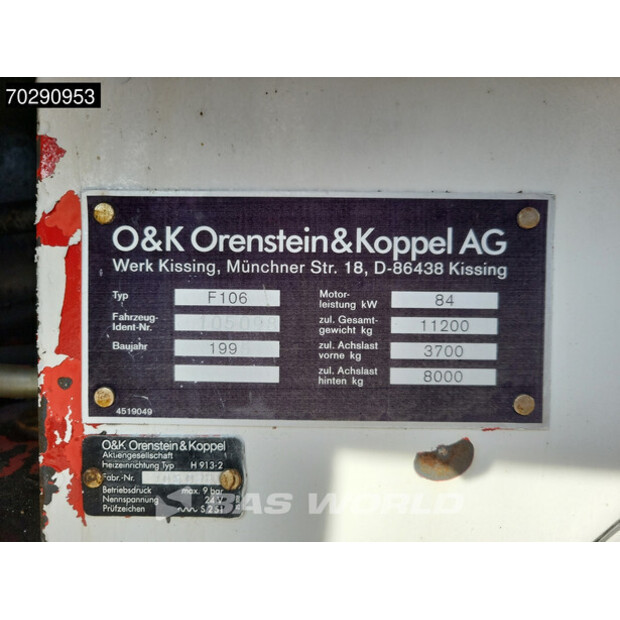 1995 O & K F106-42542330