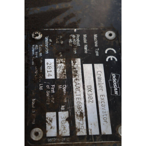 2014 دووسان DX30Z-42542573