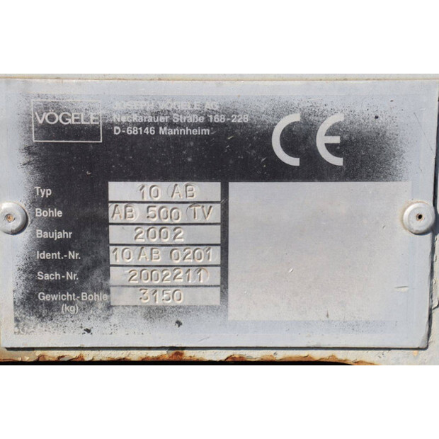 2004 VOGELE SUPER 1800-1-42542847