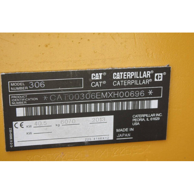 2013 Caterpillar 306-42543076