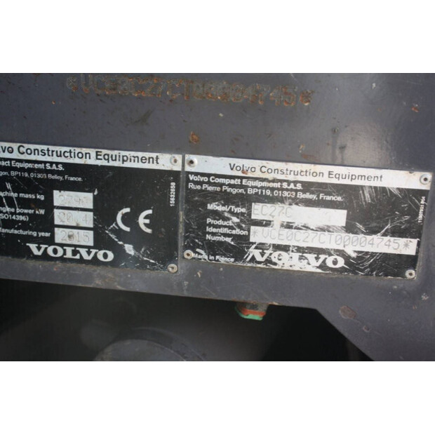 2015 فولفو EC27C-42543363