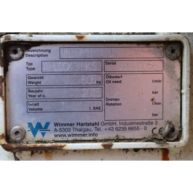 2015 Wimmer Hartstahl GMBH A-LOCK 3 HKS-42544672