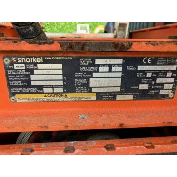 2016 Snorkel S3219E-42544885