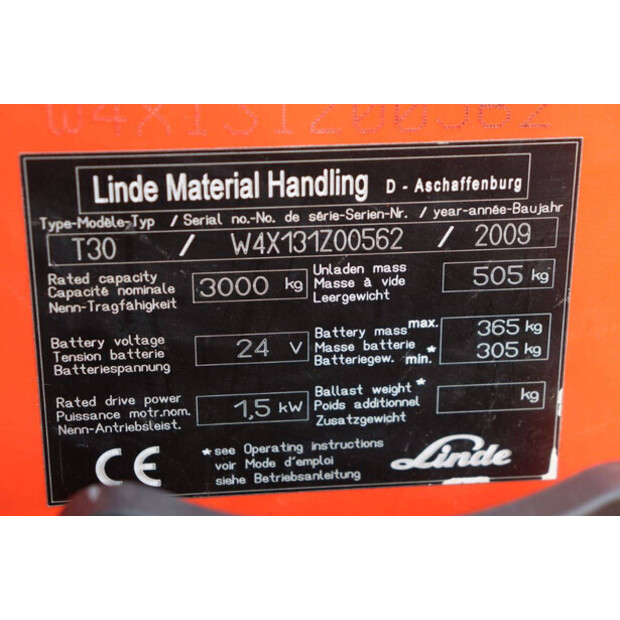 2009 Linde T30-42546103