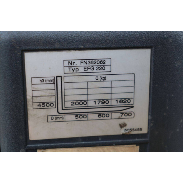 2007 Jungheinrich EFG 220-42546343