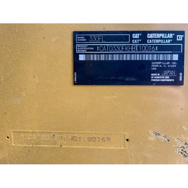 2017 Caterpillar 330FL-42579452