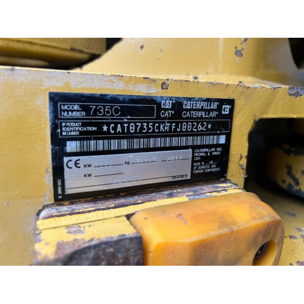 2017 Caterpillar 735C-42580304
