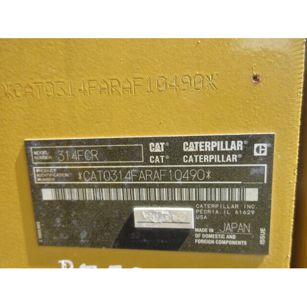 2019 Caterpillar 314FCR-42581398