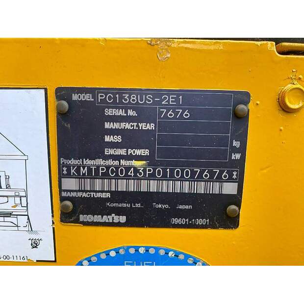 2006 كوماتسو PC138US-2E1-42581766