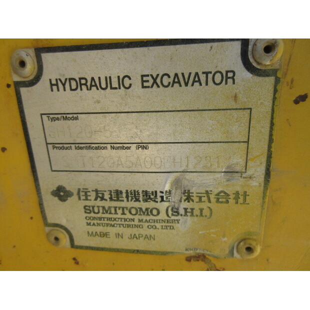 2008 Sumitomo SH120-5-42581869
