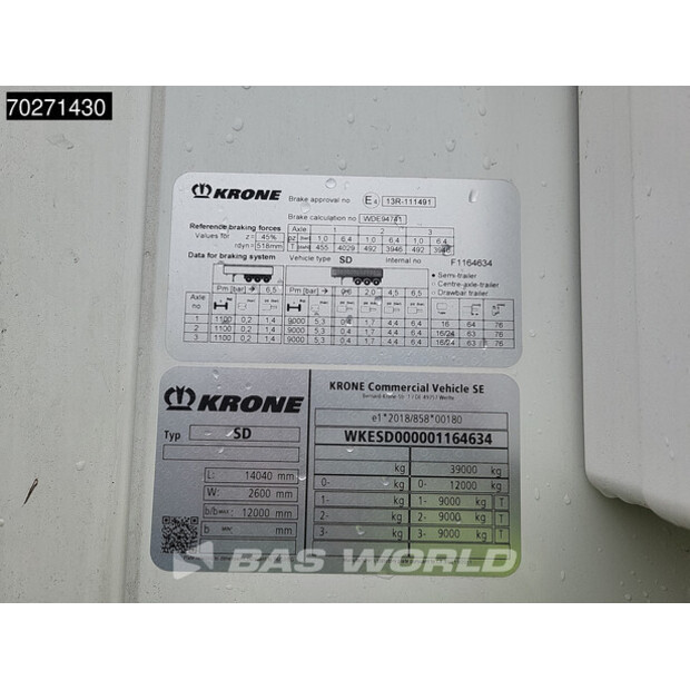 2025 Krone Carrier Vector 1550-42586186