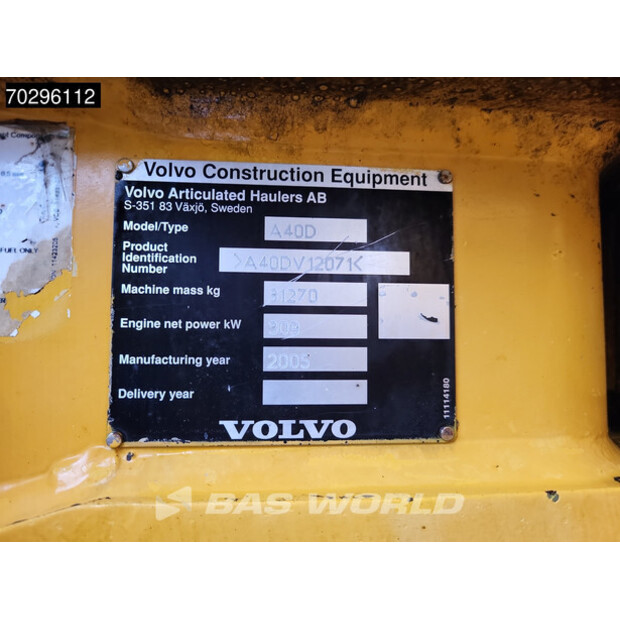 2005 فولفو A40D-42600042