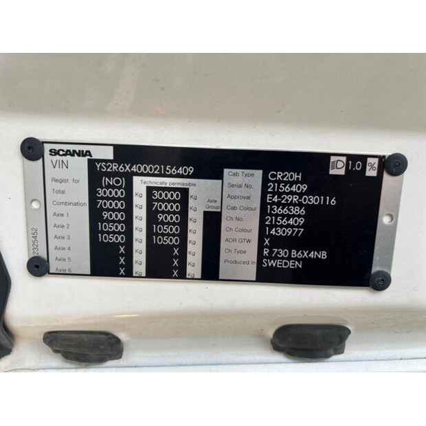 2018 Scania R730-42600956