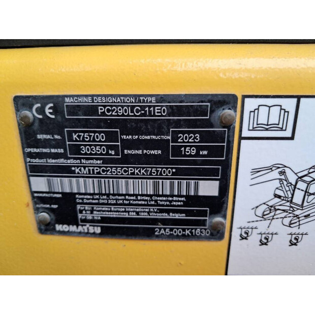 2023 كوماتسو PC290LC-11EO-42601199