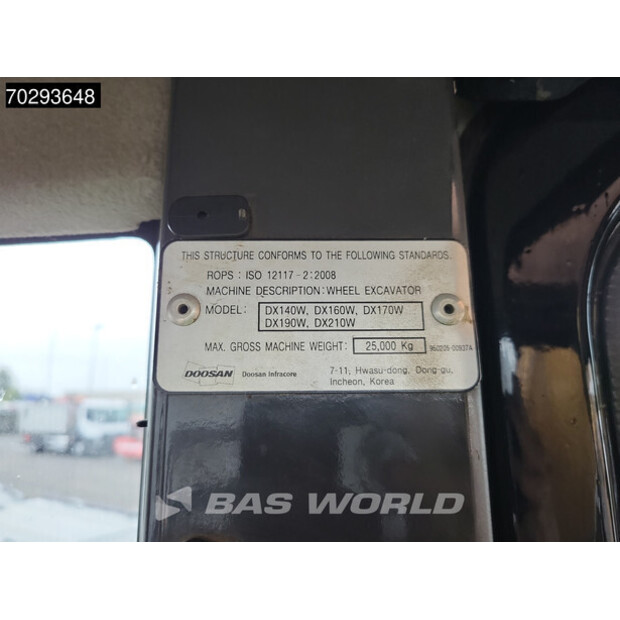 2014 Doosan DX170W-42602381