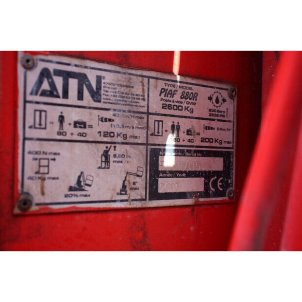 2015 ATN Piaf 880R-42605446