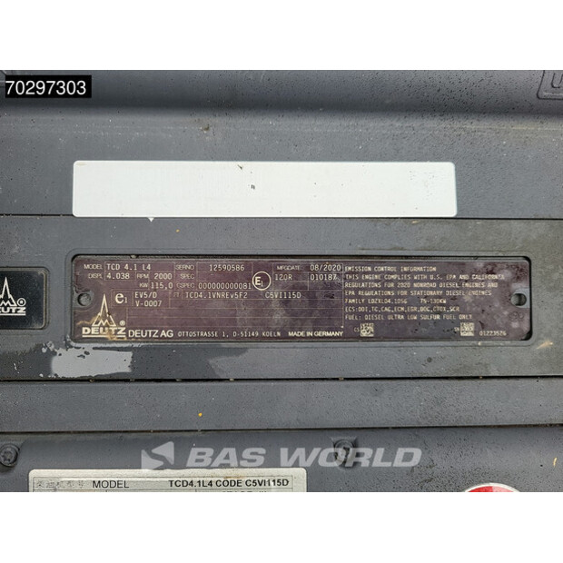 2021 SANY SY155W-42607729