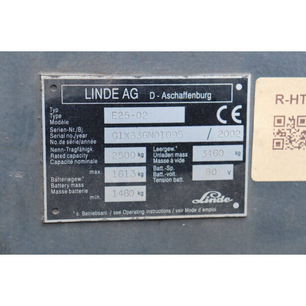 2002 ليندي E25-02-42639930