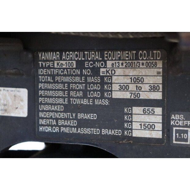 YANMAR Ke-100-42640634