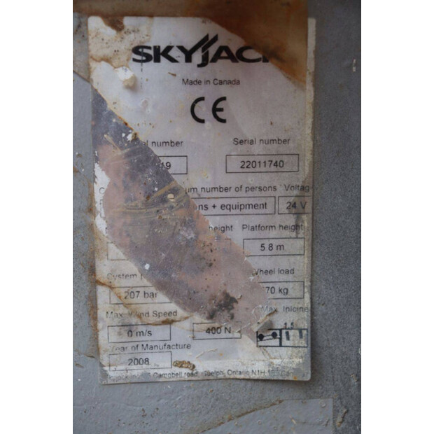 2008 SkyJack SJ3219-42641298