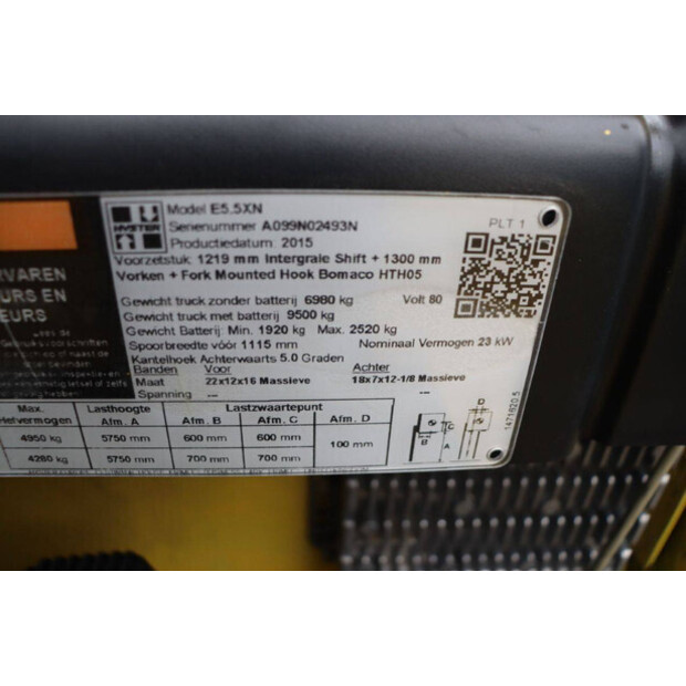 2015 Hyster E5.5XN-42642397
