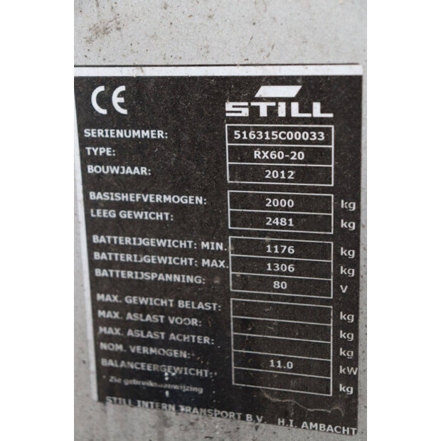 2012 Still RX60-20-42642705
