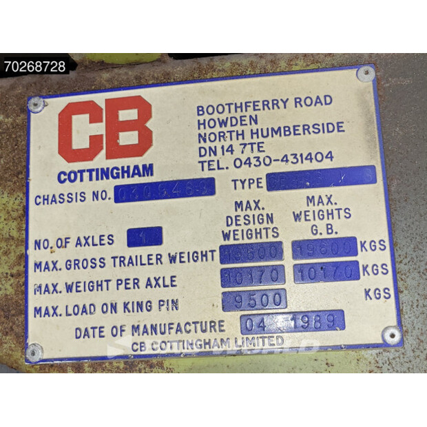 1989 Cottingham CB 19615-42646008