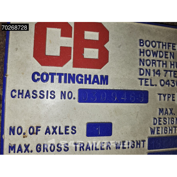 1989 Cottingham CB 19615-42646009