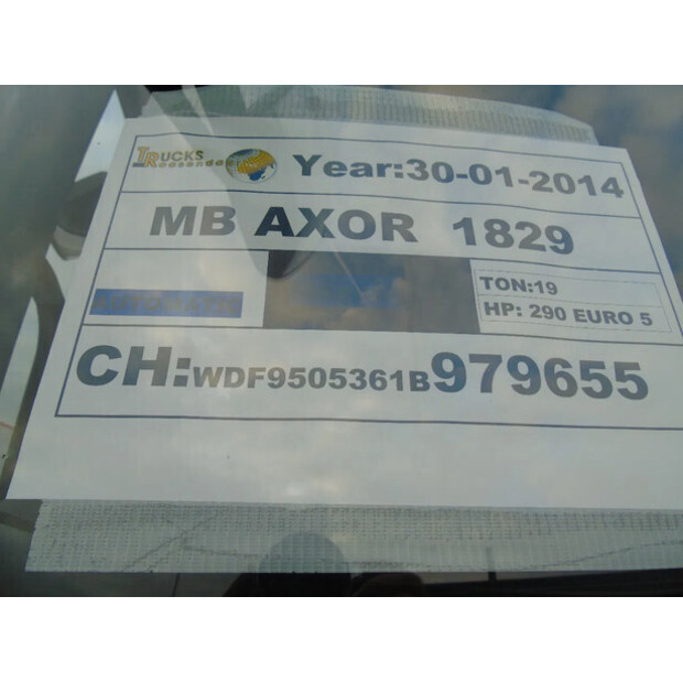 2014 Mercedes-Benz AXOR 1829-42661106
