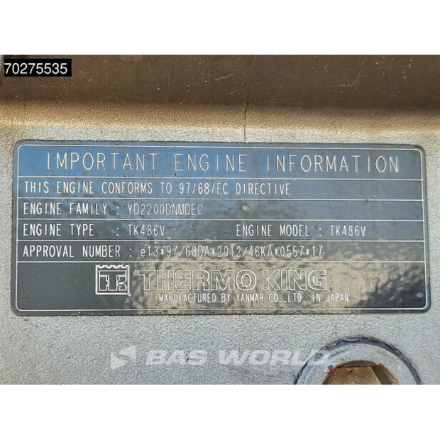 2018 Krone Thermo King SLXi 300-42661796