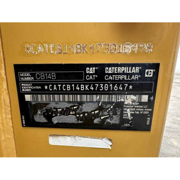 2018 Caterpillar CB14B-42663002