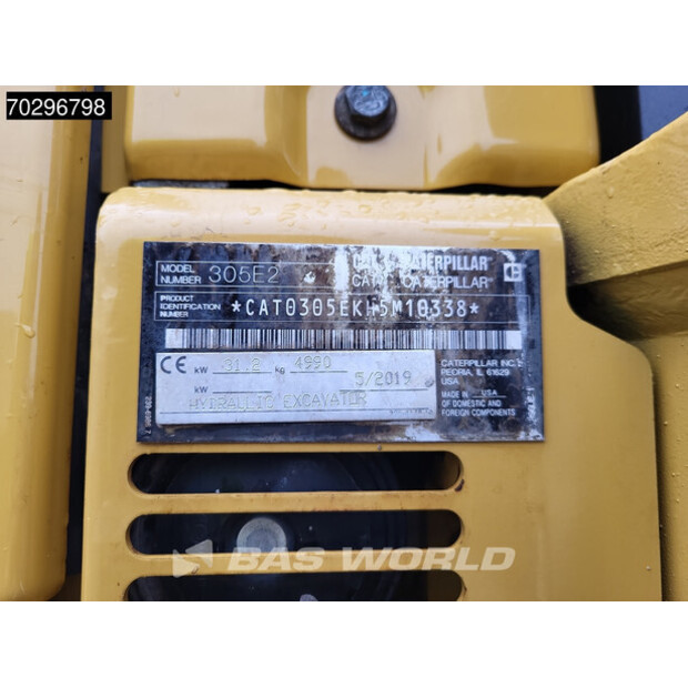 2019 Caterpillar 305E2CR-42670583