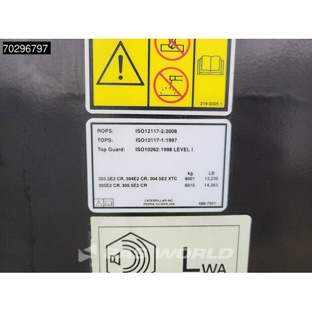 2019 Caterpillar 305E2CR-42670640