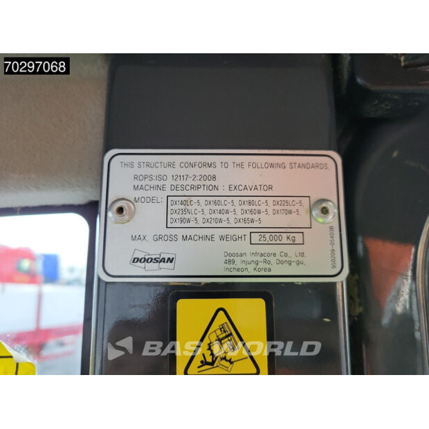 2019 دووسان DX140LC-5-42671179
