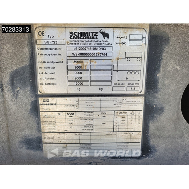 2013 Schmitz Cargobull SGF*S3-42674786