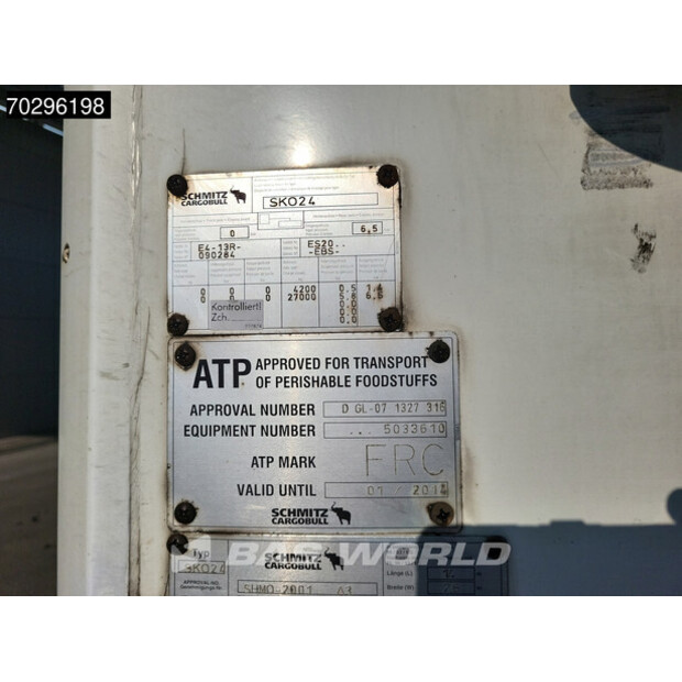 2014 Schmitz Cargobull Vector 1850T-42677653