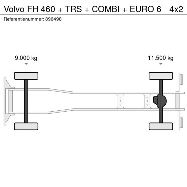 2019 Volvo FH 460-42678308