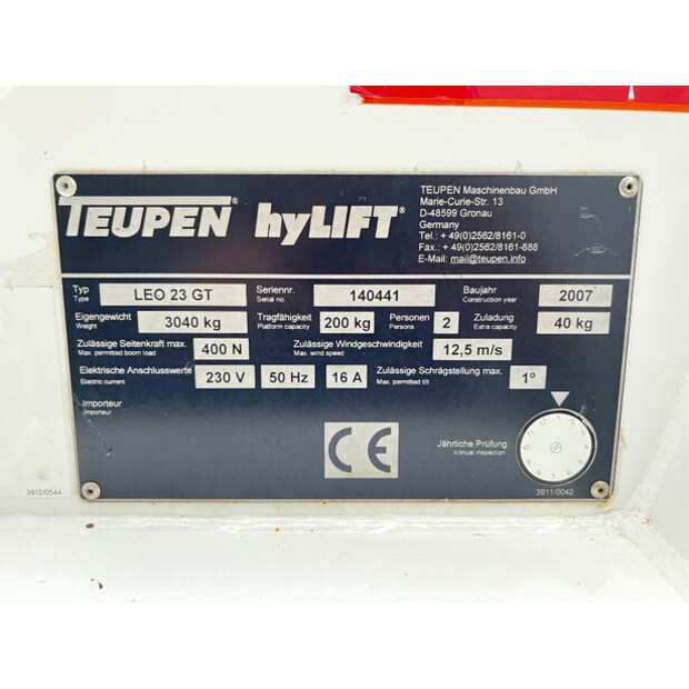 2007 TEUPEN LEO 23 GT-42678394