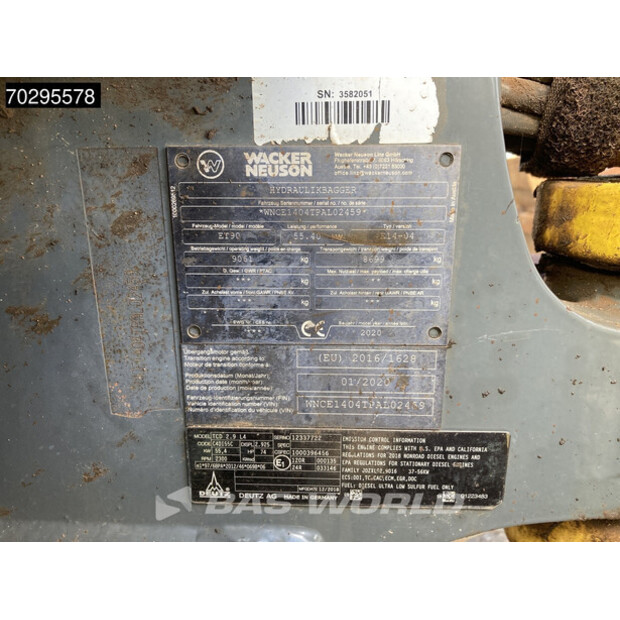 2020 WACKER NEUSON ET90-42680036
